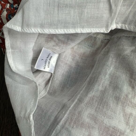 House of Harlow 1960 marble rust print tiered ruffle skirt - Picture 4 of 4